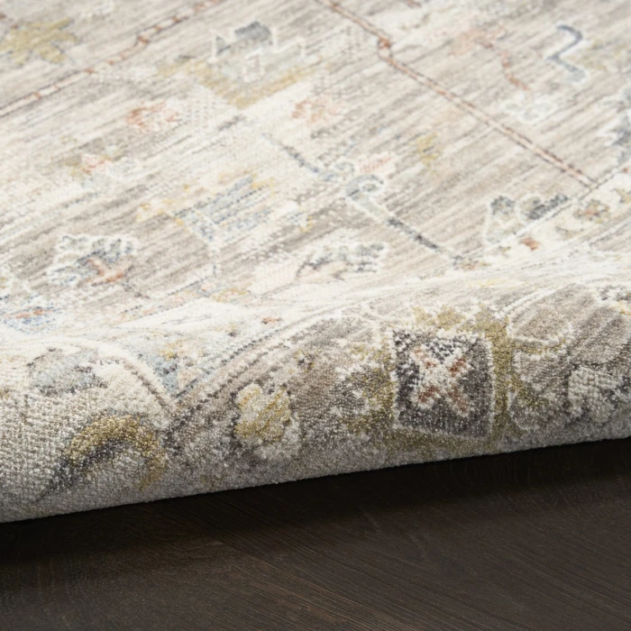 Nourison Home Antique Fusion Grey ANF02 3ft.11in. x 5ft.10in. Rect. Rug