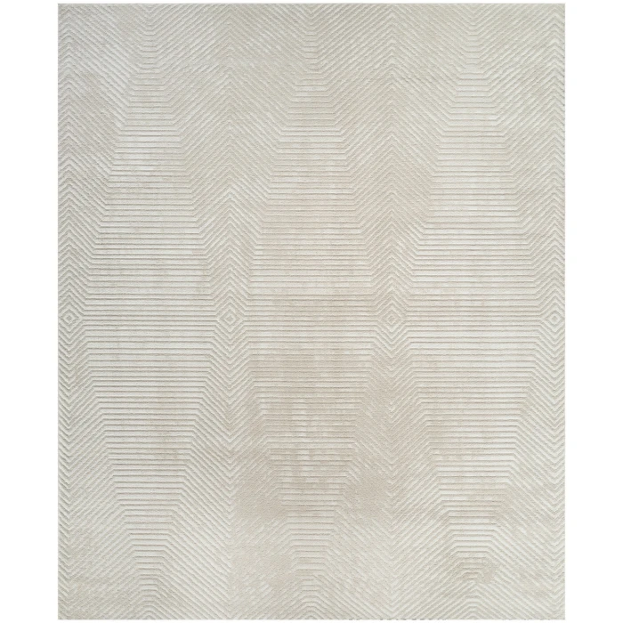 Nourison Dekor Ivory Beige DEK04 7 ft. 10 in. X 9 ft. 10 in. Rect. Rug