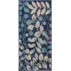 Nourison Home Tranquil TRA03 Navy 2 ft. X 4 ft. Area Rug