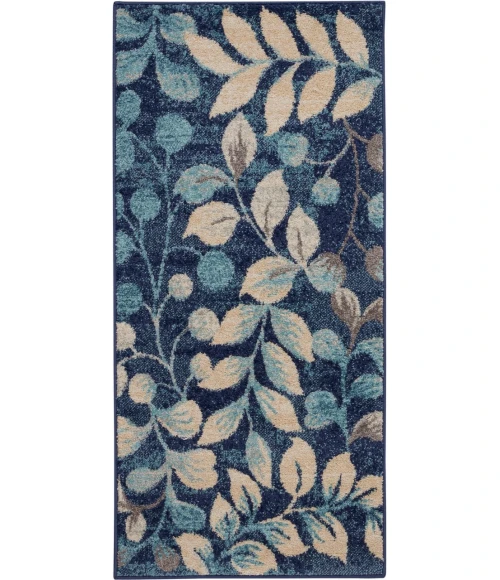 Nourison Tranquil Area Rug TRA03-Navy