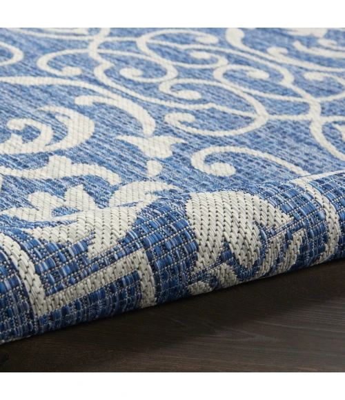 Nourison Country Side Denim CTR04 2ft.2in. x 7ft.6in. Rect. Rug