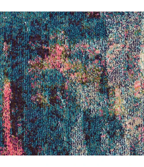 Nourison Celestial Area Rug CES09-Blue/Yellow