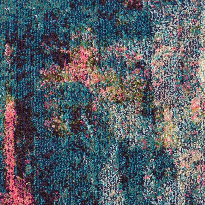 Nourison Celestial Area Rug CES09-Blue/Yellow