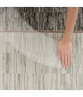 Nourison Desire Grey Black DSR02 9 ft. X 12 ft. Rect. Rug