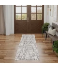 Nourison Desire Grey Silver DSR03 6 ft. X 9 ft. Rect. Rug