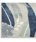 Nourison Suncoast Grey Navy SNC01 9ft. x 12ft. Rect. Rug