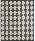 Nourison Positano Black POS04 7 ft. X 10 ft. Rect. Rug