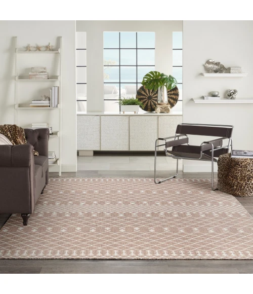 Nourison Positano Beige POS02 9 ft. X 12 ft. Rect. Rug