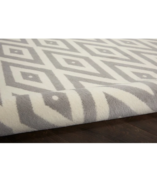 Nourison Grafix Area Rug GRF18-White/Grey