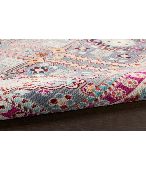 Nourison Vintage Kashan Grey/Multi VKA05 2 ft. X 4 ft. Rectangle Rug