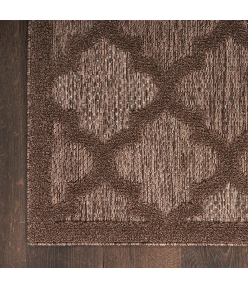 Nourison Home Easy Care Brown NES01 2 ft. X 6 ft. Rectangle Rug