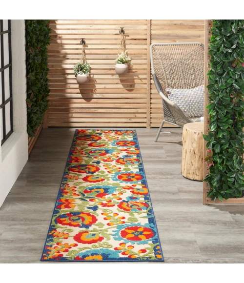 Nourison Aloha Runner Area Rug ALH17-Multicolor