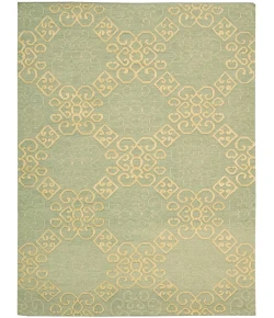 Nourison Home Ambrose Green AMB01 9ft.9in. x 13ft.9in. Rect. Rug