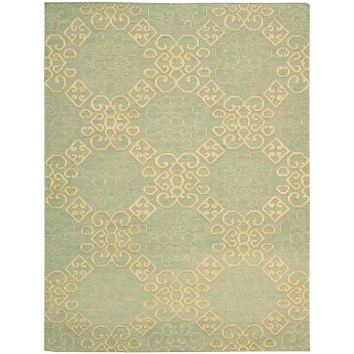 Nourison Home Ambrose Green AMB01 9ft.9in. x 13ft.9in. Rect. Rug