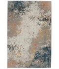 Nourison Rustic Textures Area Rug RUS13-Grey/Blue