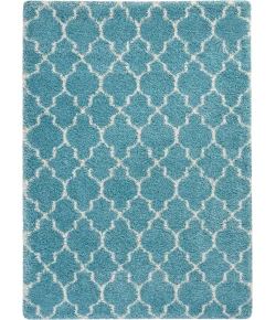Nourison Home Amore AMOR2 Aqua 3 ft. 11 in. X 5 ft. 11 in. Area Rug