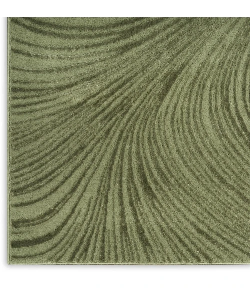 DKNY Central Park West Green CEP02 2ft. x 6ft. Rect. Rug