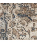 Nourison Quarry Beige Grey QUA05 5 ft. X 8 ft. Oval Rug
