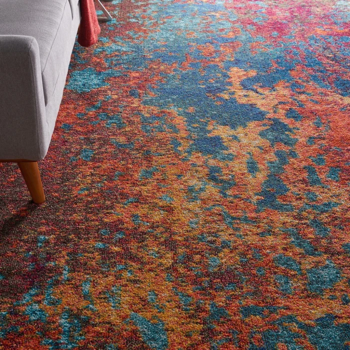 Nourison Celestial Area Rug CES08-Atlantic