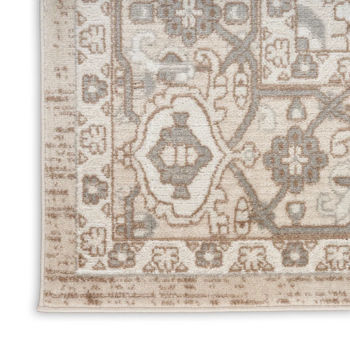 Nourison Quarry Beige QUA05 4 ft. X 6 ft. Rect. Rug