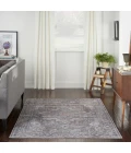 Nicole Curtis Machine Washable Series 1 Area Rug SR101 Black 5' x 7'