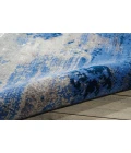 Nourison Home Twilight Blue TWI22 7ft.9in. x 9ft.9in. Rect. Rug