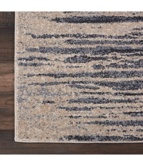 Kathy Ireland Moroccan Celebration Area Rug KI387-Blue/Beige