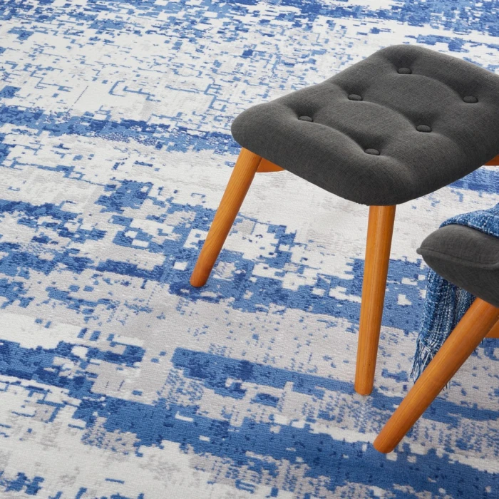 Nourison Whimsicle Area Rug WHS06-Ivory Navy