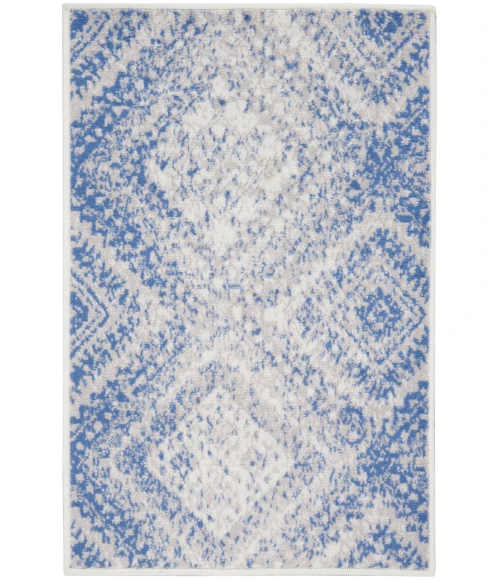 Nourison Whimsicle Area Rug WHS17-Ivory Blue