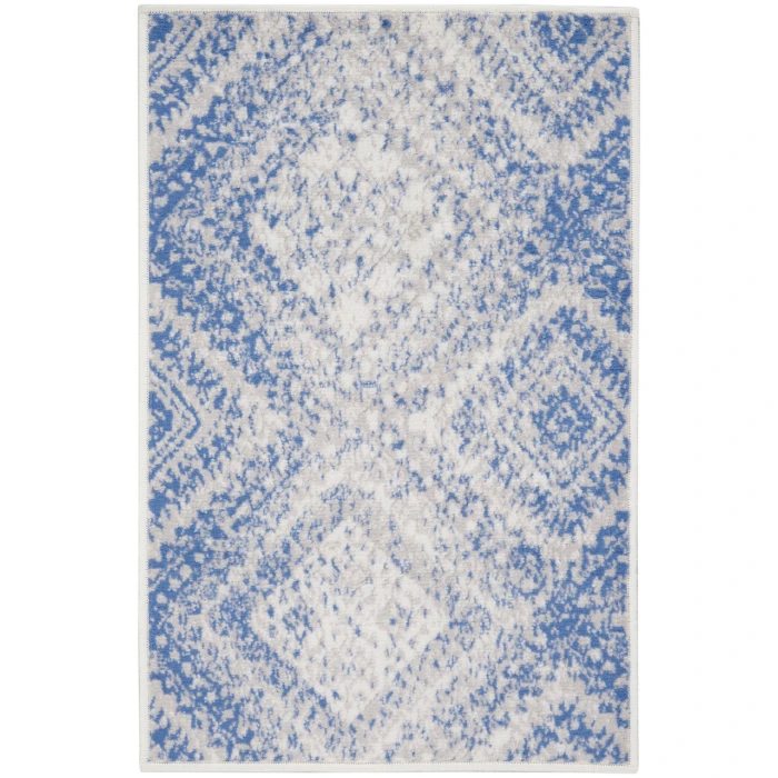 Nourison Whimsicle Area Rug WHS17-Ivory Blue