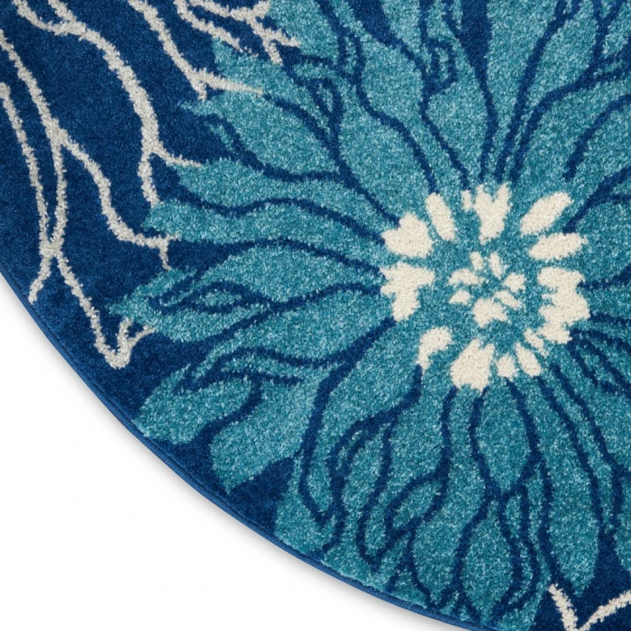 Nourison Passion Area Rug PSN17-Navy/Ivory