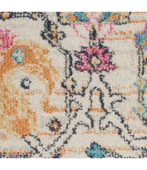 Nourison Passion Area Rug PSN01 Ivory/Multi 9' x 12'