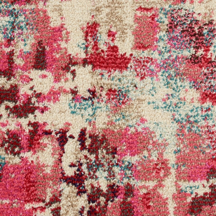 Nourison Celestial Area Rug CES13-Pink/Multicolor