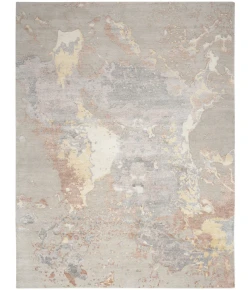Nourison Home Silk Shadows SHA20 Silver 8 ft. 6 in. X 11 ft. 6 in. Area Rug