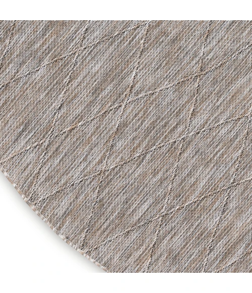 Nourison Washable Solutions Grey/Mocha WSL01 8 ft. X Round Rug