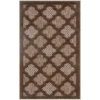 Nourison Home Easy Care NES01 Brown 2 ft. X 4 ft. Area Rug