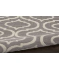 Nourison Jubilant Grey JUB19 2 ft. X 6 ft. Rectangle Rug