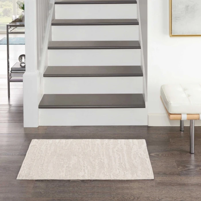 Nourison Divine Ivory DIV11 8 ft. X 10 ft. Rect. Rug