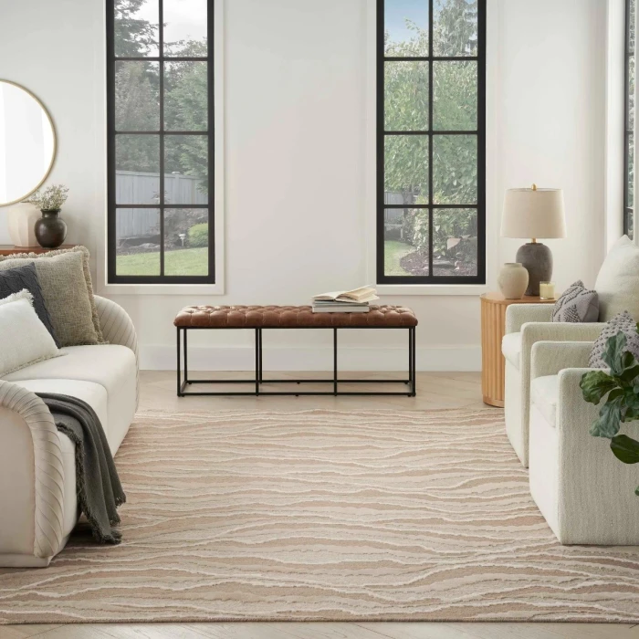 Nourison Divine Saddle DIV12 8 ft. X 10 ft. Rect. Rug