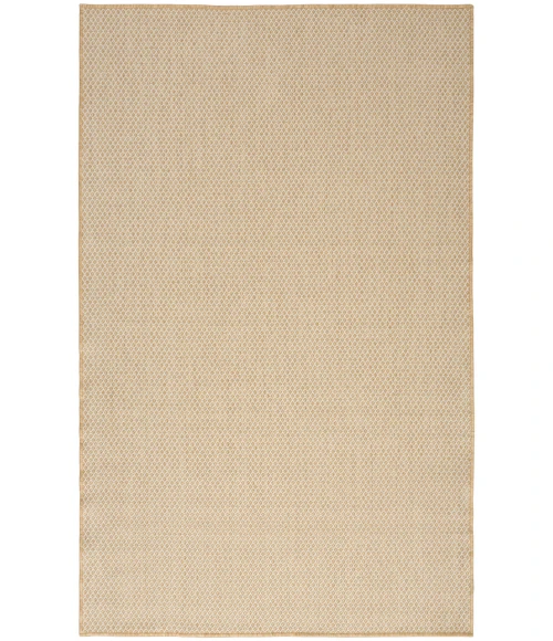 Nourison Courtyard Natural COU01 5 ft. X 7 ft. Rectangle Rug
