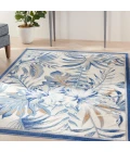 Nourison Seaside Area Rug SDS02 Ivory Blue