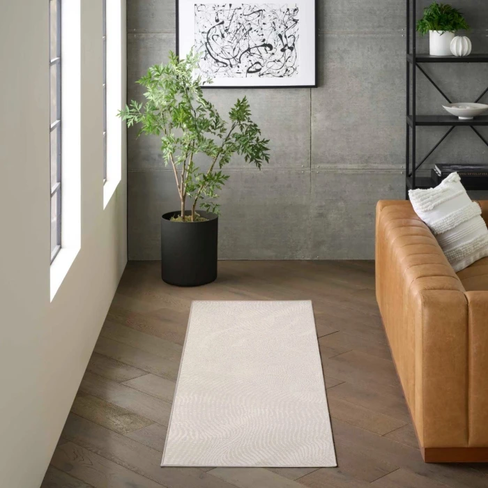 DKNY Central Park West Ivory CEP01 8 ft. X 10 ft. Rect. Rug