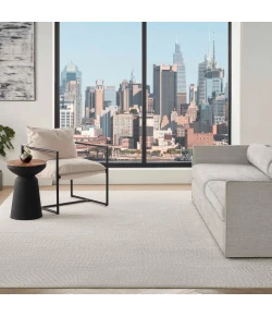 DKNY Central Park West CEP01 Ivory 7 ft. 10 in. X 9 ft. 10 in. Area Rug