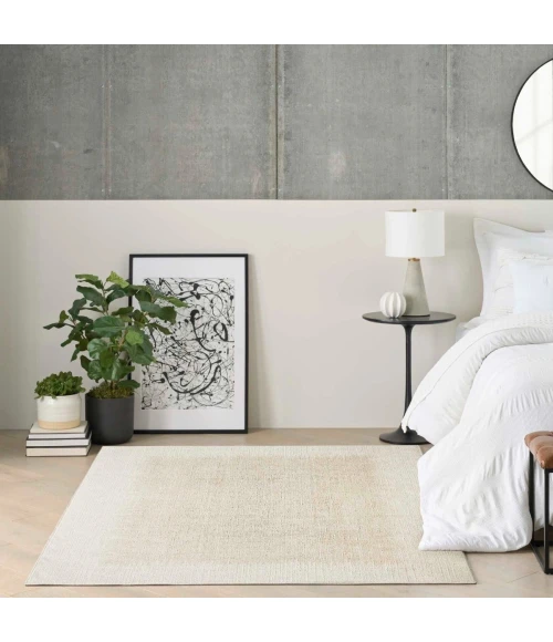 DKNY Grand Street Ivory Beige GRN03 9 ft. X 12 ft. Rect. Rug