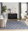 Nourison Versatile Area Rug NRV01 Denim Blue