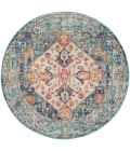 Nourison Passion Area Rug PSN23-Ivory/Light Blue