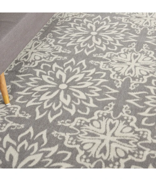 Nourison Jubilant Area Rug JUB06-Ivory/Grey