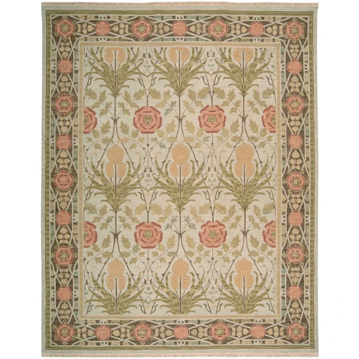 Nourison Home Nourmak Green S144 7ft.10in. x 9ft.10in. Rect. Rug