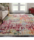 Nourison Celestial Area Rug CES13-Pink/Multicolor
