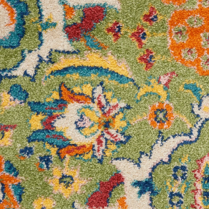 Nourison Allur Area Rug ALR03 Sage Ivory